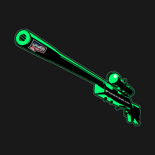 Punchado Sniper Rifle Blank Text, v. Code Green T-Shirt