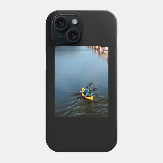 Kayaking Phone Case by EileenMcVey