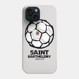 Saint Barthélemy Football Country Flag Phone Case