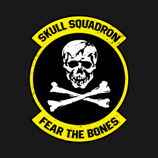 Skull Squadron Patch Only T-Shirt