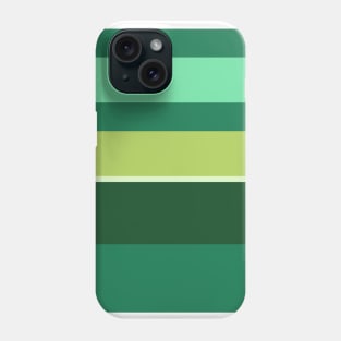 A limited mix of Salem, Seafoam Blue, Very Light Green, Cal Poly Pomona Green and June Bud stripes. Phone Case