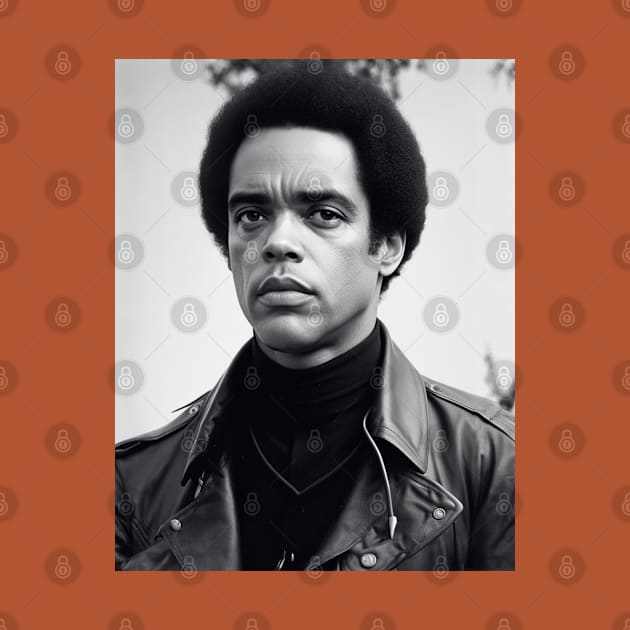 Huey P. Newton by Moulezitouna