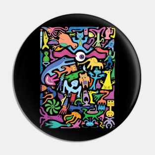 Creature Collective #3 Pin