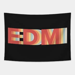 Vintage Retro EDM Tapestry