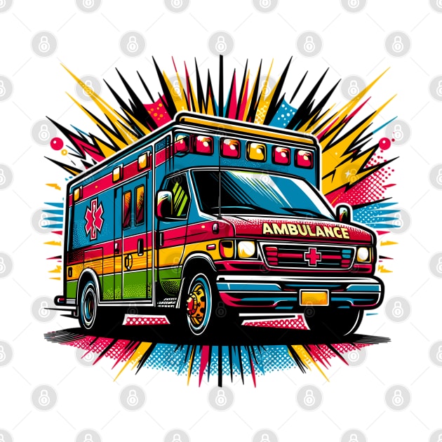 Ambulance by Vehicles-Art