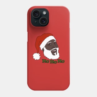 Black Santa - Ho Ho Ho Phone Case