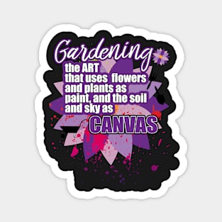 Garden Quotes Magnet