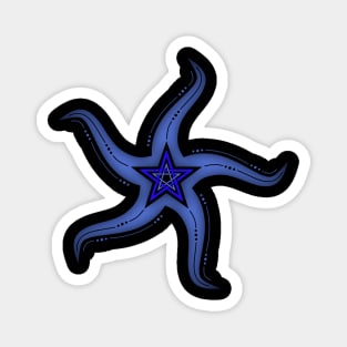 Starfish Pentagram Magnet