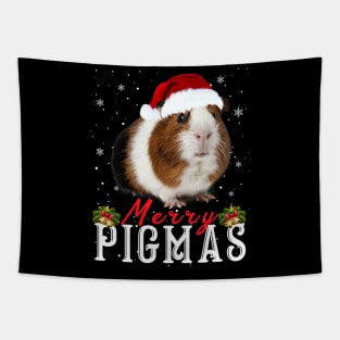 Merry Pigmas - Funny Guinea Pig Shirt for Christmas Gift Tapestry