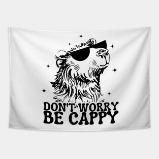 Don't Worry Be Cappy Tapestry