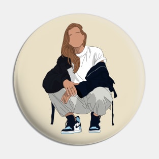 Tobin Heath Minimalist MUWFC USWNT Pin