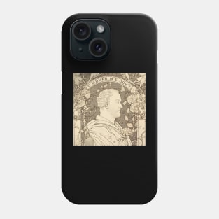 David Hume drawing Phone Case