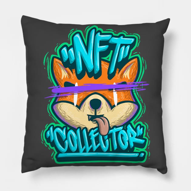 NFT collector Pillow by Scha