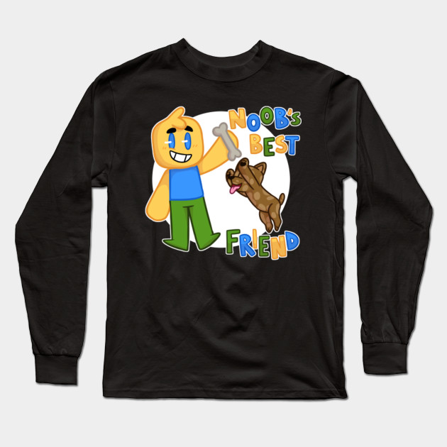 Noob S Best Friend Roblox Noob With Dog Roblox Inspired T Shirt Roblox Noob Dog Long Sleeve T Shirt Teepublic - noobs best friend roblox noob with dog roblox inspired t shirt