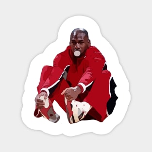 Michael Jordan Warm-Up Magnet