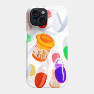 SPILL PILLS PATTERN Phone Case