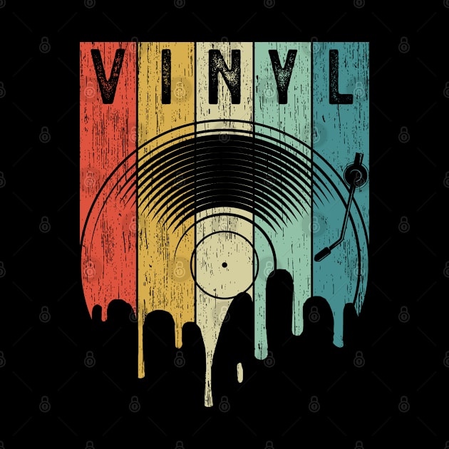 Vintage Vinyl Funny Liquid LP For Music Lovers by RK Design