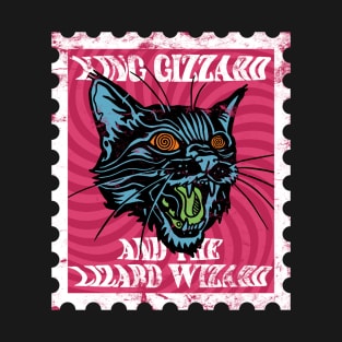 King Gizzard Lizard Wizard Psychedelic Cat T-Shirt
