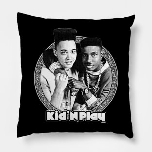 Kid 'n Play \/\/\ 90s Retro Fan Design Pillow