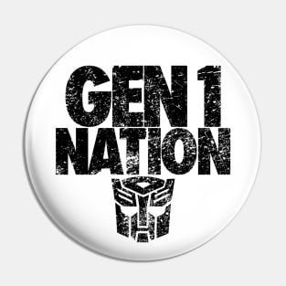 GEN 1 NATION - Autobots Pin