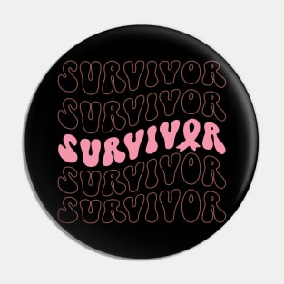 Breast Cancer Survivor Pin