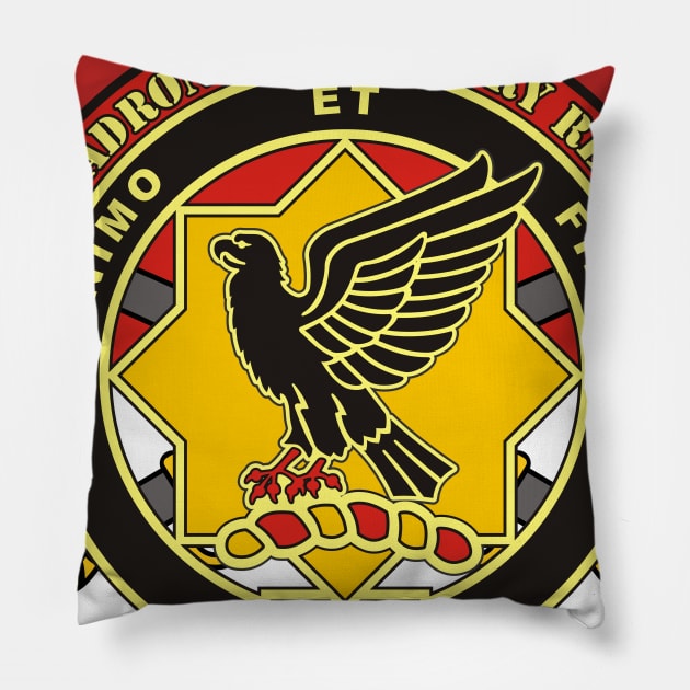 1st Squadron, 1st Cavalry Regiment - U.S. Army Pillow by MBK