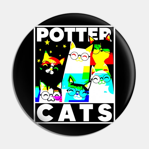 Potter Cats 6 Pin by TarikStore