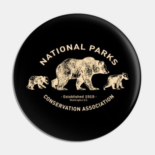 National Parks Conservation Association by © Buck Tee Originals Pin