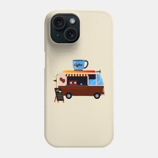 coffee shop offering van delivery Phone Case