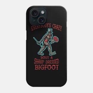 Sharp Dressed Bigfoot Phone Case