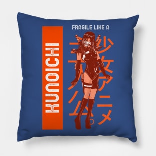 FRAGILE LIKE A KUNOICHI Pillow