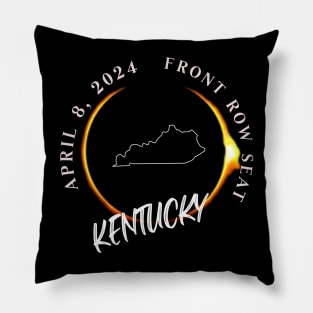 2024 Kentucky Eclipse Front Row Seat To Total Darkness Pillow