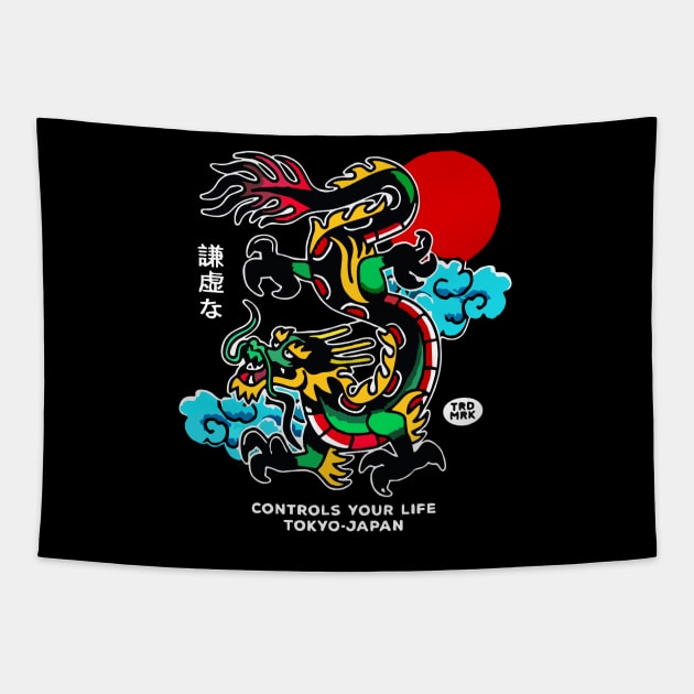 Harumichi Bouya  Crows Legend Tapestry by WikiDikoShop