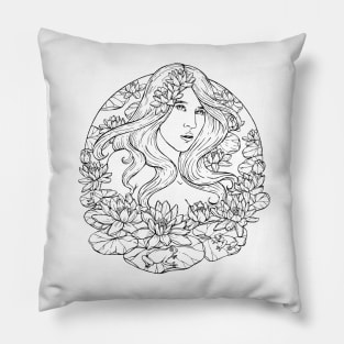 Water Nymph Pillow