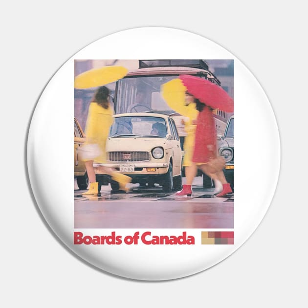 Boards of Canada  ^_^  70s Aesthetic Pin by unknown_pleasures