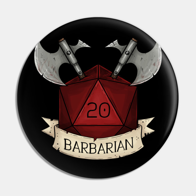 photo D&D Barbarian Symbol d20 barbarian