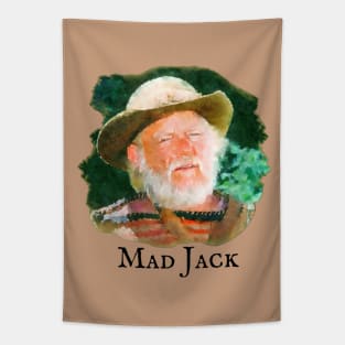 Mad Jack from Grizzly Adams Tapestry