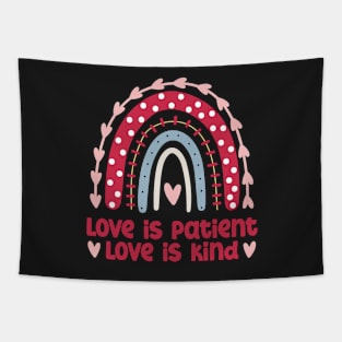 Love is Patient Love is Kind Tapestry