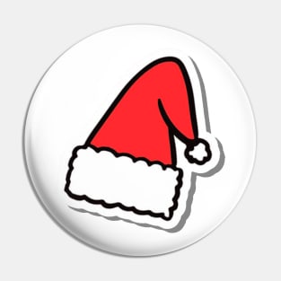 Santa Hat Pin