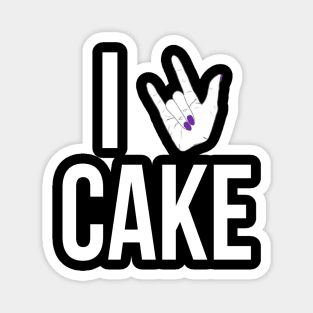 I LOVE CAKE Magnet