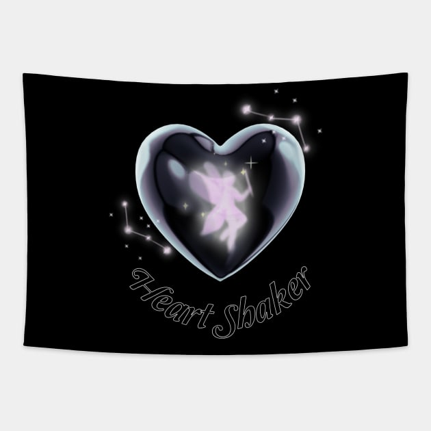 HEART SHAKER Tapestry by irvtolles