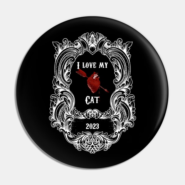 I love my cat Pin by Mysooni