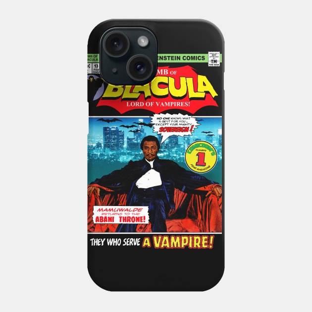 Tomb of Blacula Phone Case by UnlovelyFrankenstein