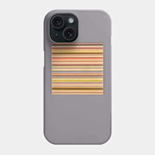 Rainbow stripe horizontal Phone Case