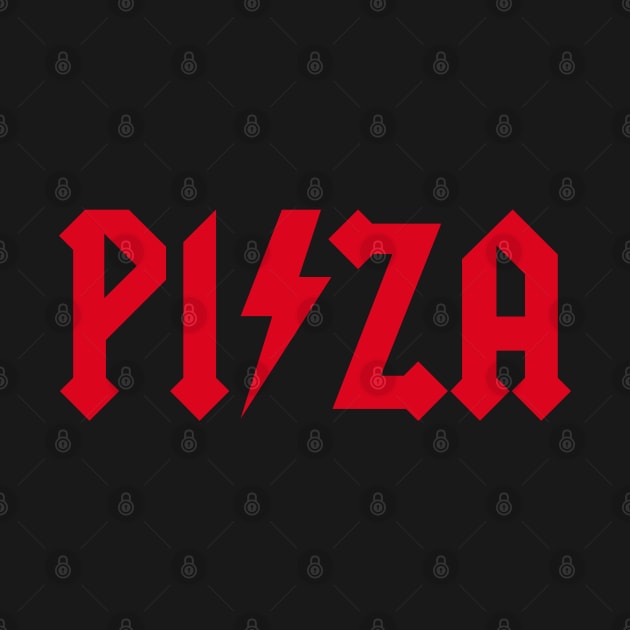 Pizza Rock Music Hard Rock Rock n roll Pizza lover by LaundryFactory