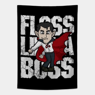 Halloween Vampire Floss Like A Boss Tapestry