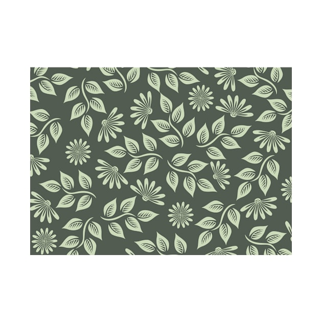 Earthy Flower Pattern by CosTeemize