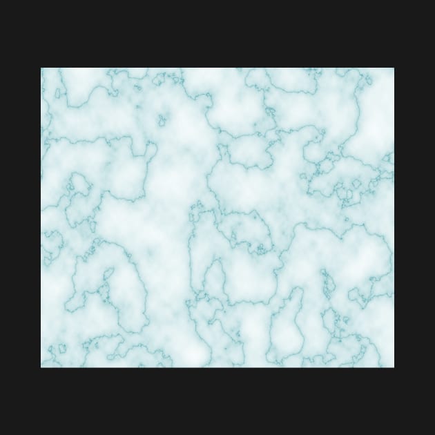 Blue Teal Marble by TheWildOrchid