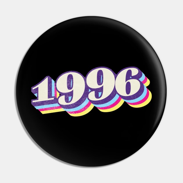 1996 Birthday Year Pin by Vin Zzep