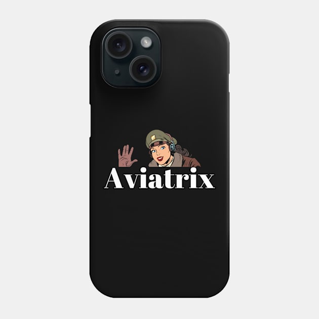 Aviatrix Vintage Phone Case by Jetmike